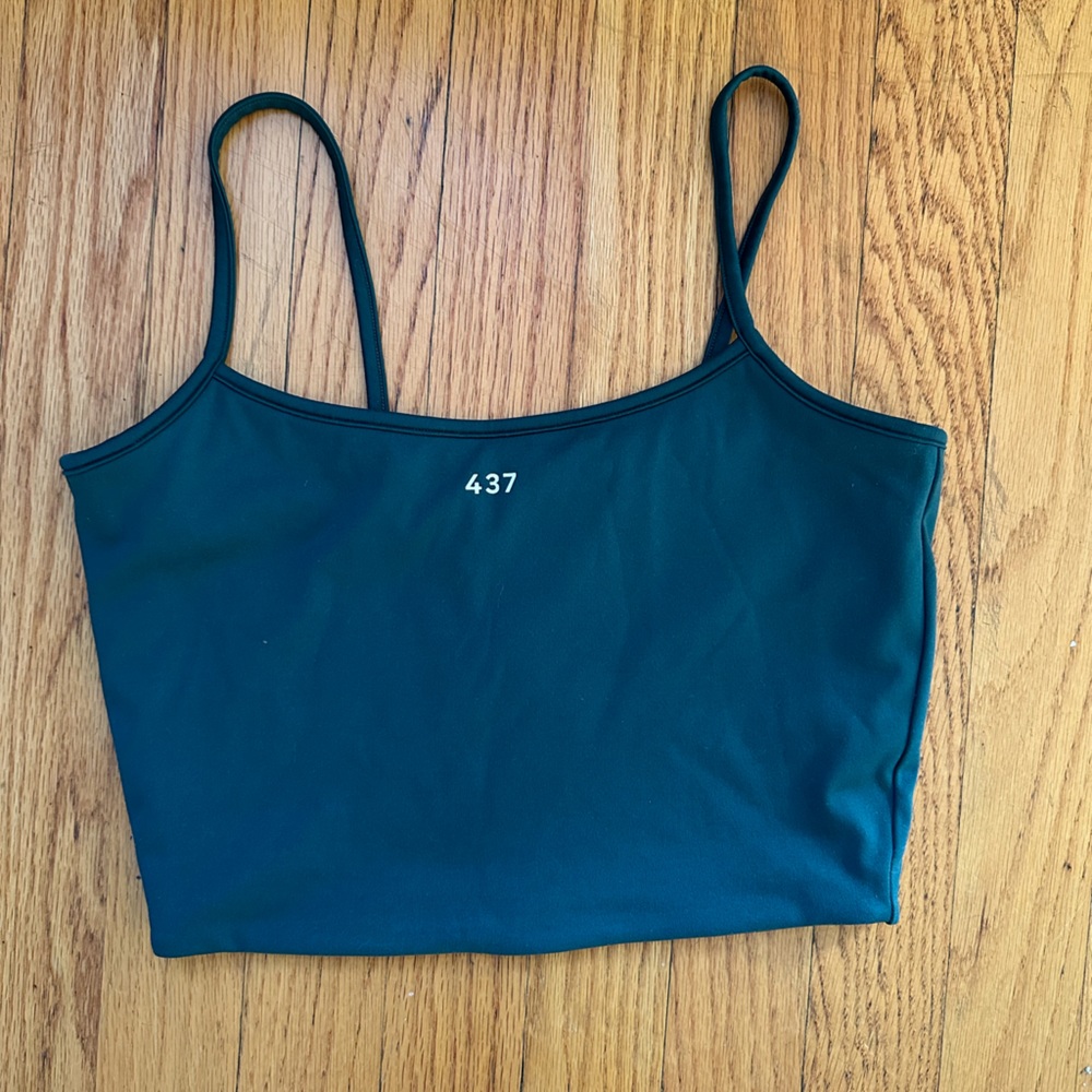 437 Teal Bra Tank